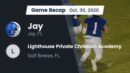 Recap: Jay  vs. Lighthouse Private Christian Academy 2020