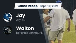 Recap: Jay  vs. Walton  2021