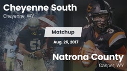 Matchup: Cheyenne South High vs. Natrona County  2016
