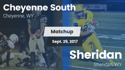 Matchup: Cheyenne South High vs. Sheridan  2017