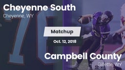 Matchup: Cheyenne South High vs. Campbell County  2018