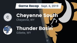 Recap: Cheyenne South  vs. Thunder Basin  2019