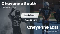 Matchup: Cheyenne South High vs. Cheyenne East  2019