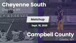 Matchup: Cheyenne South High vs. Campbell County  2020