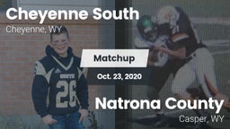 Matchup: Cheyenne South High vs. Natrona County  2020