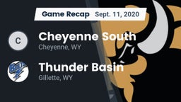 Recap: Cheyenne South  vs. Thunder Basin  2020