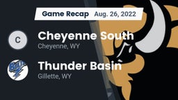 Recap: Cheyenne South  vs. Thunder Basin  2022