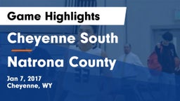 Cheyenne South  vs Natrona County  Game Highlights - Jan 7, 2017