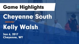 Cheyenne South  vs Kelly Walsh  Game Highlights - Jan 6, 2017