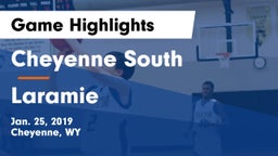 Cheyenne South  vs Laramie  Game Highlights - Jan. 25, 2019