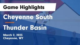 Cheyenne South  vs Thunder Basin Game Highlights - March 2, 2023