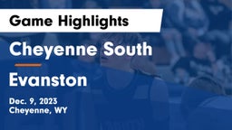 Cheyenne South  vs Evanston  Game Highlights - Dec. 9, 2023