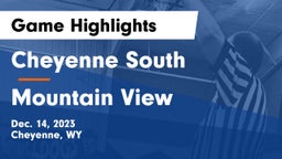 Cheyenne South  vs Mountain View  Game Highlights - Dec. 14, 2023