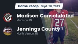 Recap: Madison Consolidated  vs. Jennings County  2019