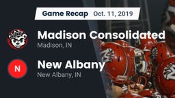 Recap: Madison Consolidated  vs. New Albany  2019