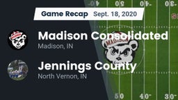 Recap: Madison Consolidated  vs. Jennings County  2020