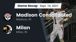 Recap: Madison Consolidated  vs. Milan  2021