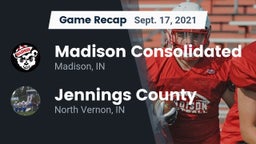 Recap: Madison Consolidated  vs. Jennings County  2021
