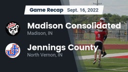 Recap: Madison Consolidated  vs. Jennings County  2022