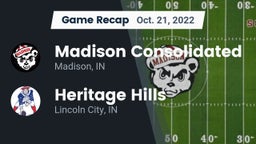 Recap: Madison Consolidated  vs. Heritage Hills  2022