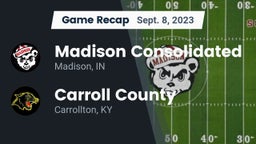 Recap: Madison Consolidated  vs. Carroll County  2023