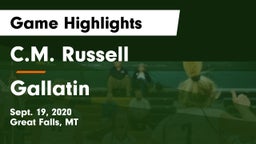 C.M. Russell  vs Gallatin  Game Highlights - Sept. 19, 2020