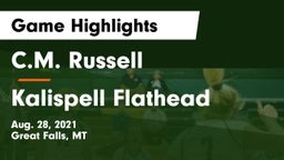 C.M. Russell  vs Kalispell Flathead  Game Highlights - Aug. 28, 2021