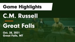 C.M. Russell  vs Great Falls  Game Highlights - Oct. 28, 2021