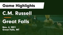 C.M. Russell  vs Great Falls  Game Highlights - Nov. 4, 2021