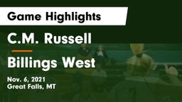 C.M. Russell  vs Billings West  Game Highlights - Nov. 6, 2021