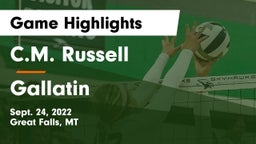 C.M. Russell  vs Gallatin  Game Highlights - Sept. 24, 2022