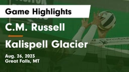 C.M. Russell  vs Kalispell Glacier  Game Highlights - Aug. 26, 2023
