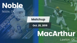 Matchup: Noble  vs. MacArthur  2019