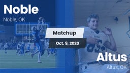 Matchup: Noble  vs. Altus  2020