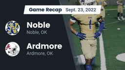 Recap: Noble  vs. Ardmore  2022