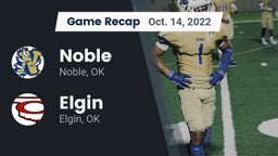 Recap: Noble  vs. Elgin  2022