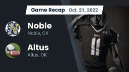 Recap: Noble  vs. Altus  2022