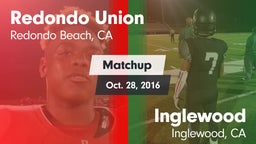 Matchup: Redondo Union vs. Inglewood  2016