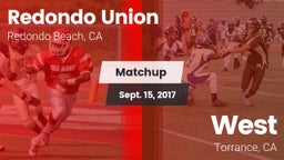 Matchup: Redondo Union vs. West  2017
