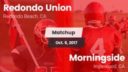 Matchup: Redondo Union vs. Morningside  2017
