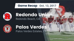 Recap: Redondo Union  vs. Palos Verdes  2017