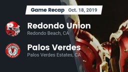 Recap: Redondo Union  vs. Palos Verdes  2019