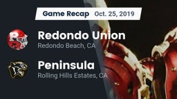 Recap: Redondo Union  vs.  Peninsula  2019