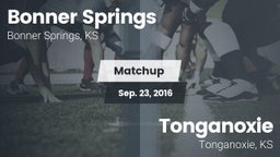 Matchup: Bonner Springs High vs. Tonganoxie  2016