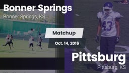 Matchup: Bonner Springs High vs. Pittsburg  2016