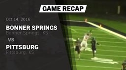 Recap: Bonner Springs  vs. Pittsburg  2016