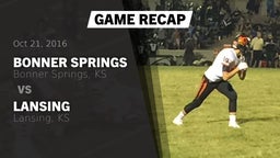 Recap: Bonner Springs  vs. Lansing  2016