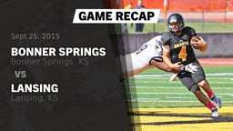Recap: Bonner Springs  vs. Lansing  2015
