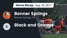 Recap: Bonner Springs  vs. Black and Orange 2017