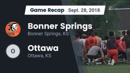 Recap: Bonner Springs  vs. Ottawa  2018